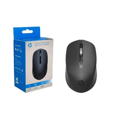Hp S1000 PLUS Black Wireless Mouse