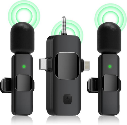 K15 Wireless Mini Lavalier Microphone