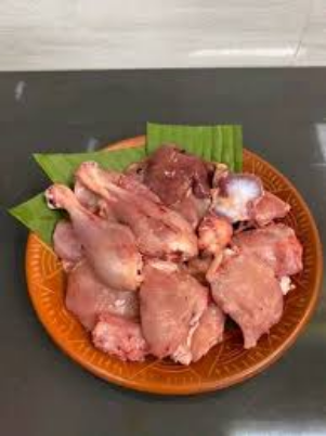 বয়লার মুরগী (সম্পূন পরিষ্কার করা )